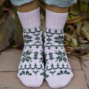 Handmade wool socks, Warm winter socks, Cozy Wool Socks