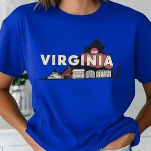 Virginia State PNG, Vintage Virginia Karte, Kardinalvogel Wahrzeichen Design, rustikales Reise Souvenir, digitaler Download für T-Shirts & mehr