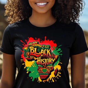 Schwarzes Geschichtsdesign PNG, Juniteenth afrocentric, Perfekt, um Geschichte zu ehren und Stolz auszudrücken Lebendiges afrikanisches Erbdesign png