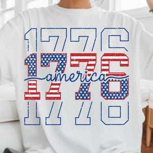 Patriotic USA PNG – Memorial Day and 1776 anniversary shirt design