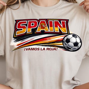 Spain Football PNG – World Cup 2026 Soccer Shirt Graphic