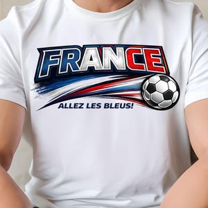France Football PNG – World Cup 2026 Soccer T-Shirt Design