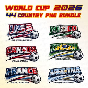 World Cup 2026 Football PNG – Soccer Shirt Design
