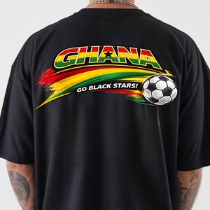 Ghana Football PNG – World Cup 2026 Soccer Fan Shirt