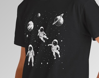 Astronaut TShirt Space Themed Shirt Astronaut Gift Unisex Spaceman Shirt Space Gift