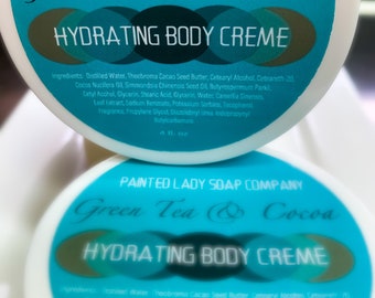 Green Tea and Cocoa Hydrating Body Creme