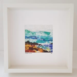 Ocean Wall Art Seascape Wall Decor Beach wall Hanging sea frame