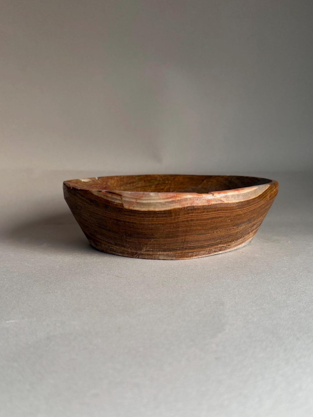 Console Table Bowl Rustic Onyx Stone Catchall Bowl • Coffee or Console Table Bowl by SAÉA ...
