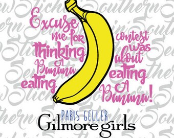Gilmore Girls SVG, Paris Gellar Quote Digital Download for T-Shirts, .SVG/.DXF file