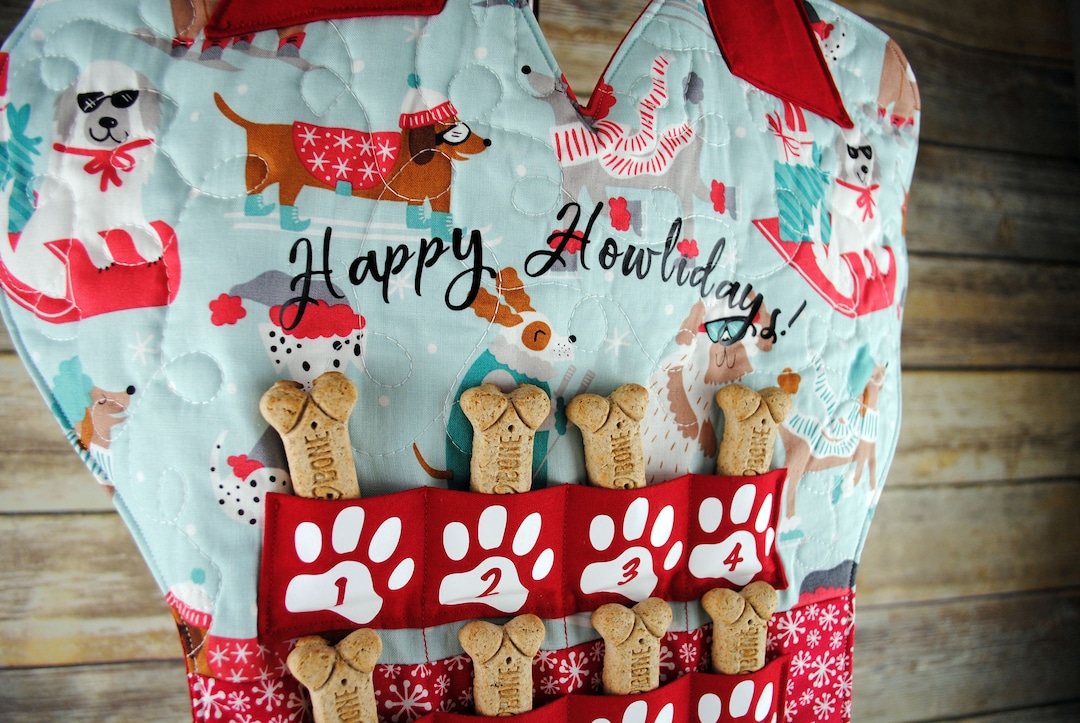 Dog Advent Calendar, Dog Calendar, Dog Christmas Calendar, Dog
