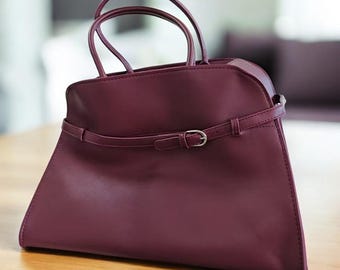 Large Leather Tote Bag Cowhide High Grade Commuter Bag Stylish Everyday Bag For Work Travel Durable Handmade Shoulder Bag Luxury Gift