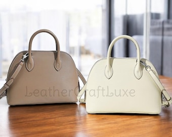 Leather Tote Bag Large Minimalist Leather Shoulder Bag Top Handle Leather Handbag for Women Everyday Tote Purse  Genuine Leather