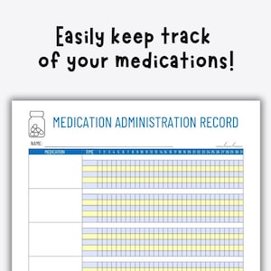 Medicine Tracker
Medication Log
Health Tracker
Daily Med Record
Prescription Sheet
Medication Chart
Wellness Planner
Health Management
Medicine Printable
Dose Reminder
MAR
Nursing student
Administer meds, printable MAR for nursing students