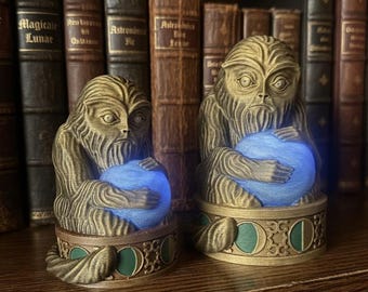 Glow-in-the-Dark Demiguise Statue: Magical Wizarding World Figurine