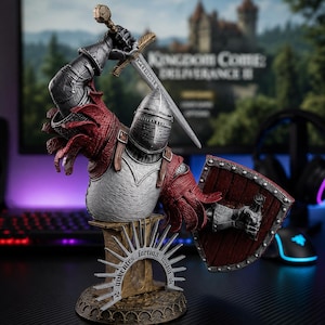 Unique Hand-Painted Bust: Henry of Skalitz - Collectible from Kingdom Come Deliverance