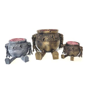 Alexander Pot Iron Fist Companion from Elden Ring with articulated legs.