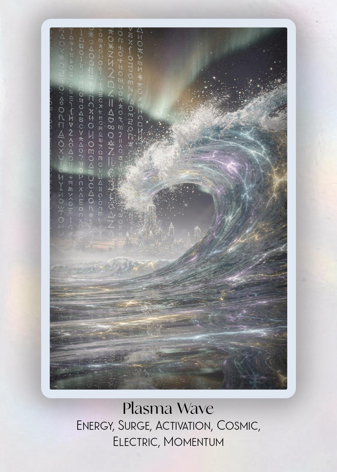 Oracle Codex The Opalescent Codex | 50-card Light Codes Oracle Deck | Starseed ...