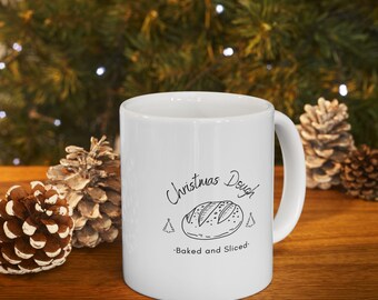 Christmas Dough Ceramic Mug, (11oz, 15oz)