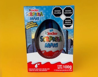 Kinder Sorpresa Huevo De Chocolate Sorpresa (1 Piece) (100g Total)(Superhero)