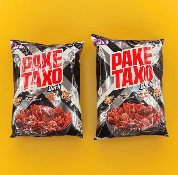 2-Pack Paketaxo Dark 300g  –Hard to Find Imported –Limited Edition Mexican Chips