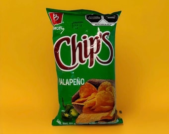 6- Pack Chips Jalapeño Mexican Chips (52g) Jalapeño Flavor