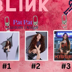 BLACKPINK Jisoo 'ME' Album Schlüsselanhänger & Fotokarten Set - K-Pop Fan Geschenk - Trendiges INS-Style Accessoire | SchwarzpinkFanArt| Blink Merch| KpopSchlüsselanhänger