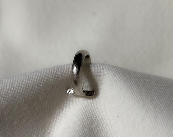 Handmade Sterling Silver Faux Snakebite Piercing
