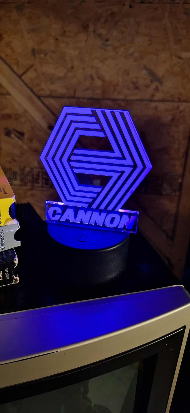Cannon Films VHS Collector LED Sign – Retro Video Store Rgb Light ...