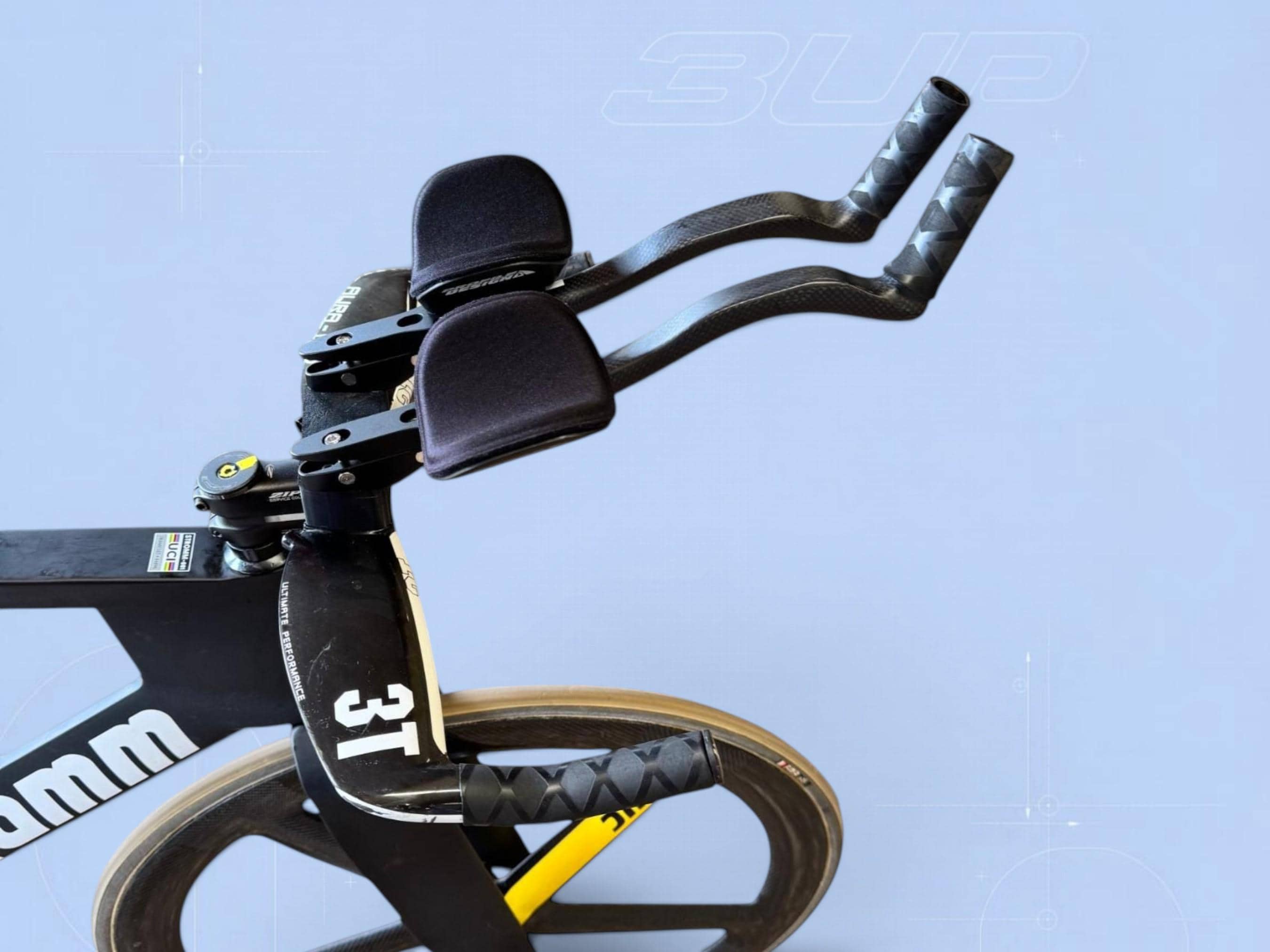 Custom 3T Aura/brezza Spacer Bridge | Integrated TT Cockpit Riser