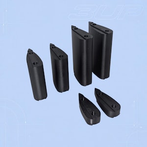 Custom 3T Revo Vola, Spacer Kit - 3 pair | Aerobar Stack Risers for TT Triathlon Track Time Trial Bikes