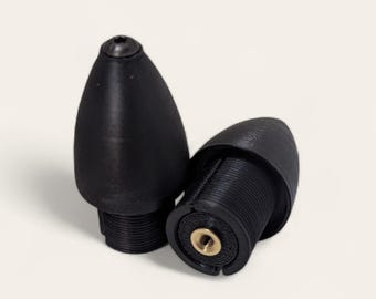 Tapones de manillar aerodinámicos impresos en 3D para bicicletas de carretera, gravel, triatlón y fixie.