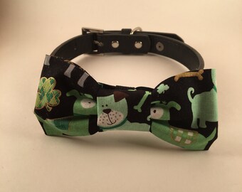 St. Patrick's-Dog Bow Tie (dogs)