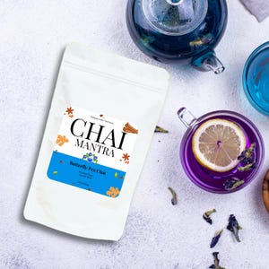 Organic Butterfly Pea Flower Tea: Natural Color-Changing Blue Tea