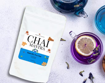 Organic Butterfly Pea Flower Tea: Natural Color-Changing Blue Tea