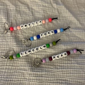 Personalized Name Keychains