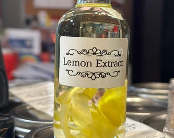 Lemon Extract 4oz