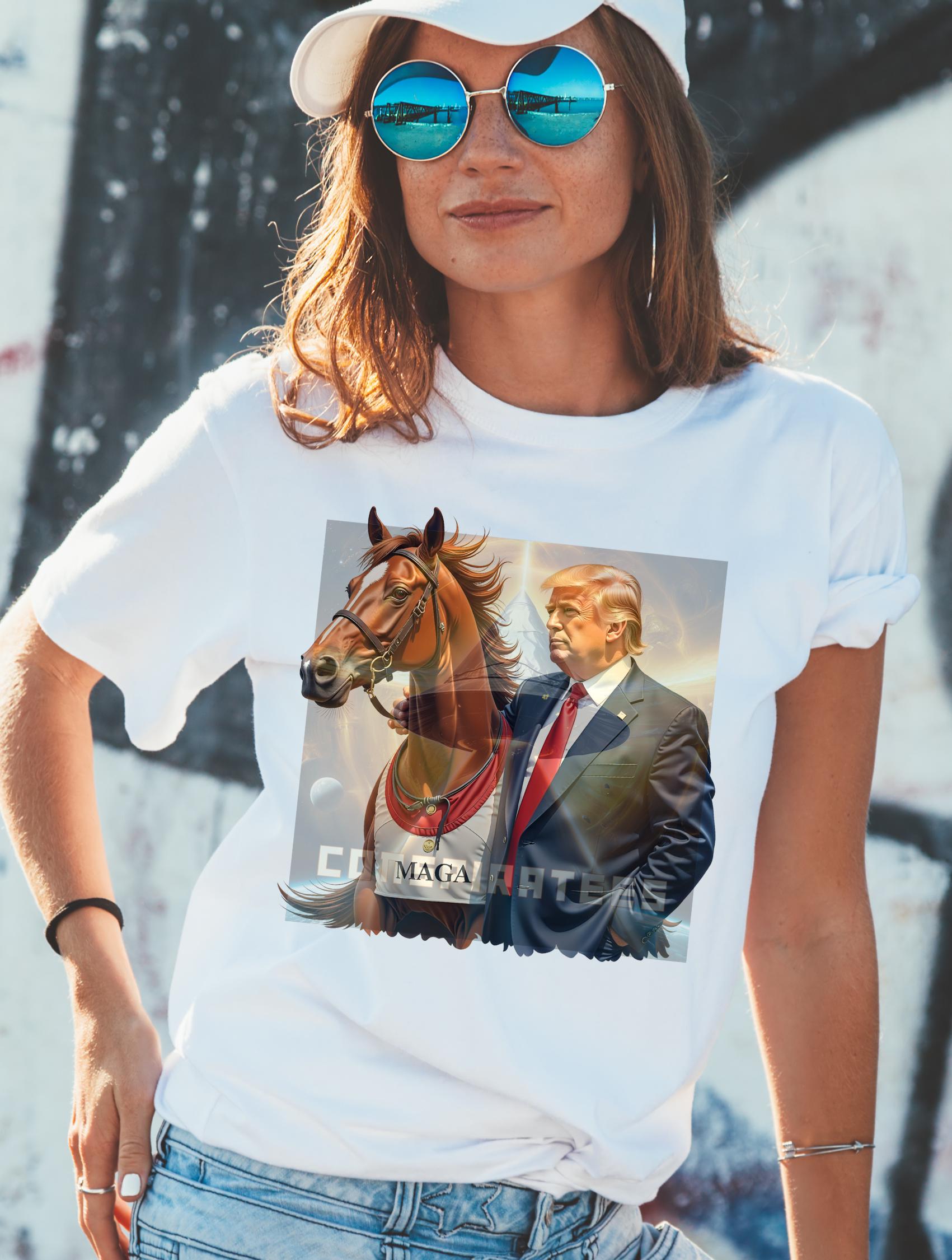 MAGA Horse PNG: Trump Shirt Design (digital Download) - Etsy