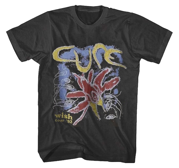 Vintage 1992 the Cure Wish Tour T-shirt the Cure Rock Band - Etsy