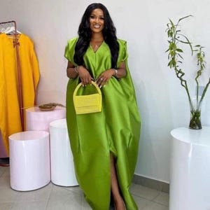 African Boubou Kaftan Dress