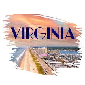 Virginia PNG Virginia t shirt Virginia digital download Virginia sublimation design state Virginia print gift for her gift for him