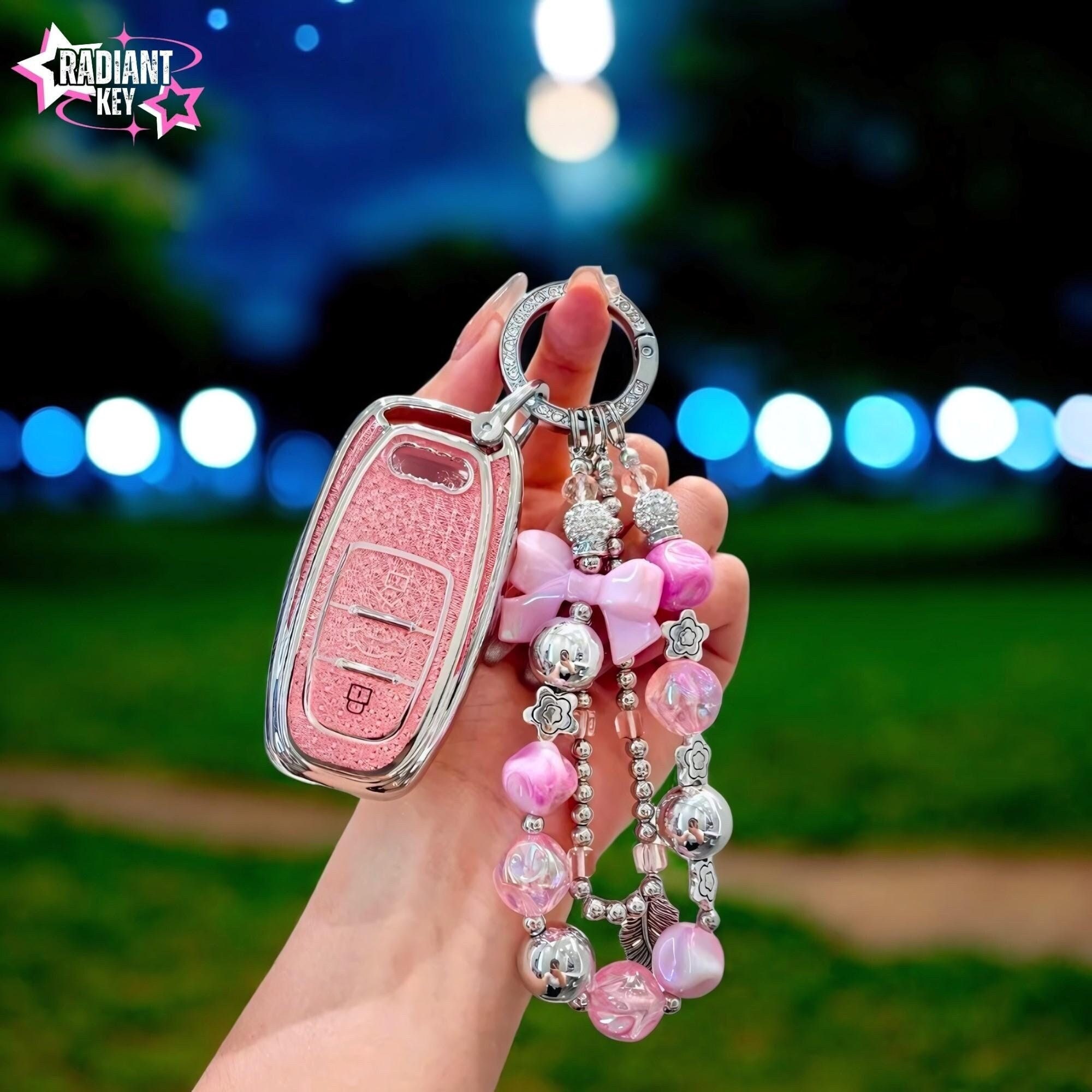 Rhinestone Car Key Cover UK