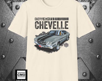 Chevy Chevelle SS T-Shirt: Muscle Car Enthusiast Tee