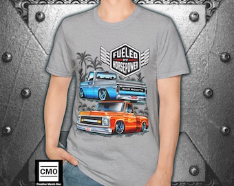 Classic Chevy C-10 T-Shirt: Vintage Truck Lover Tee, 80s Chevy Pickup
