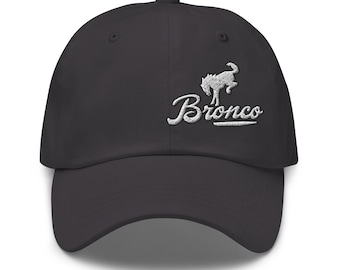 Vintage Ford Bronco Dad Hat 4X4 Offroad Adventure