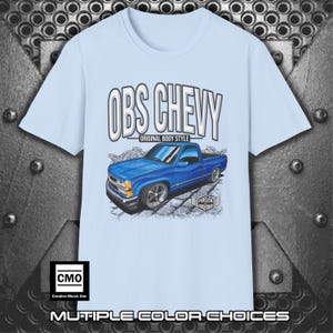 Vintage OBS Chevy Truck T-Shirt: 1988-1998 Classic Pickup Tee
