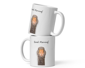 Good Morning! Goose 11oz Mug – Quirky Ceramic Coffee Mug for Animal Lovers
