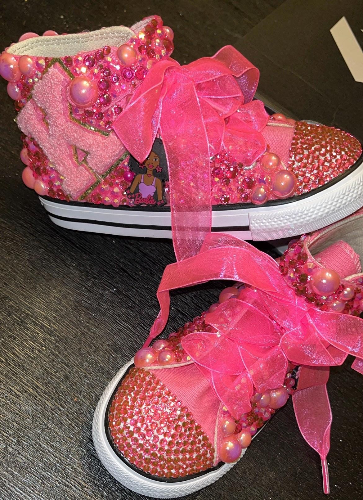 Custom blinged, Bedazzled Converse Chuck Taylor