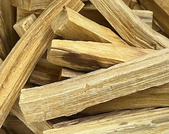 Organic Palo Santo Sticks, Sustainably Harvested Holy Wood, Peru