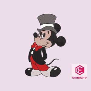 Mickey mouse embroidery design, Mickey embroidery machine design, cartoon embroidery machine files, Mickey Mouse machine embroidery files