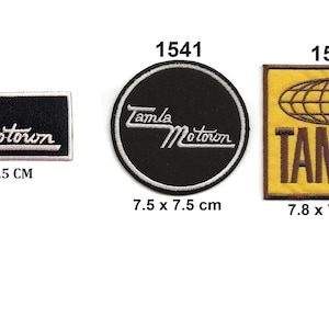 Tamla Motown Shoulder Banner Music Embroidered Patch Badge Sew on Iron On For Jacket Jeans Bags Fancy Transfer 